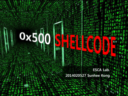 0x500 SHELLCODE - Korea University