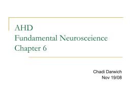 AHD Darwich Nov 19 - PowerPoint Presentation