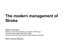 The Medical and Surgical Management of Stroke