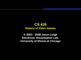 CS 426 : Multimedia
