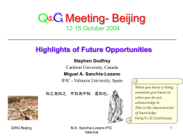 QWG Meeting- Beijing 12