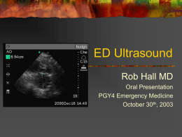 ED Ultrasound
