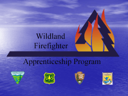 National Interagency Wildland Firefighter Apprenticeship