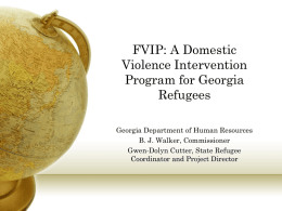 FVIP: A Domestic Violence Intervention Program for Georgia