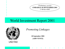 World Investment Report 2000