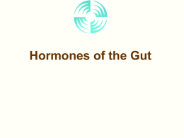 Hormones of the Gut