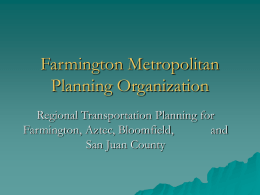 Farmington Metropolitan Planning Organization