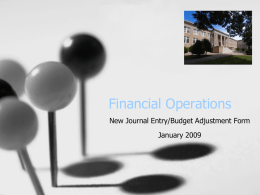 Financial Operations - Abilene Christian University