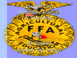 Agriculture Program Overview