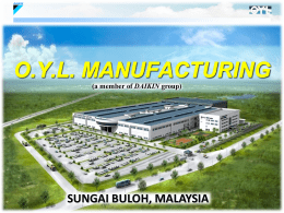 WELCOME TO OYL MANUFACTURING