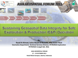 GIS Applications in PCSB and Roles of Geomatics