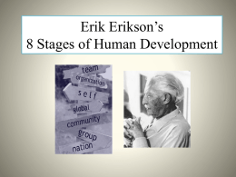 Erik Erikson’s 8 Stages of Human Development