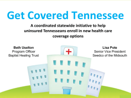 Diapositiva 1 - Church Health Center | Memphis, Tennessee