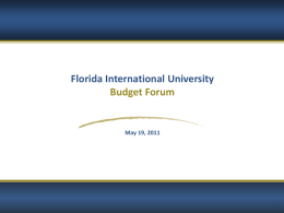BOT Workshop 6-01-09 - Florida International University
