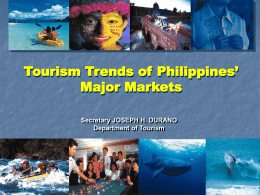 Tourism Trends and Marketing