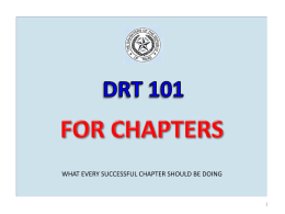 DRT 101 - Daughters of the Republic of Texas