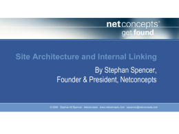 Site Architecture And Internal Linking