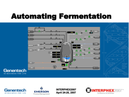 Automating Fermentation - Michigan Technological University