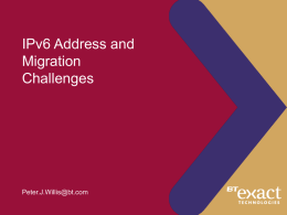 IPv6 Deployment and Addressing Challenges