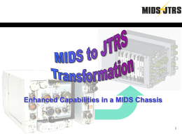 MIDS-JTRs Transformation