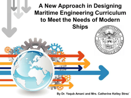 A New Approach in Designing Maritime Engineering