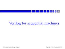 Sequential Machines 2