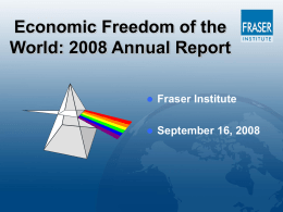 Economic Freedom of the World: Annual Report 2004