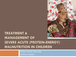 Treatment & Management of severe Protein