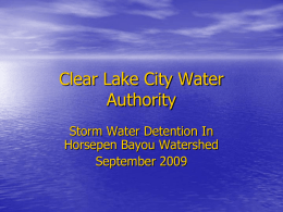 here - Clear Lake City Water Authority