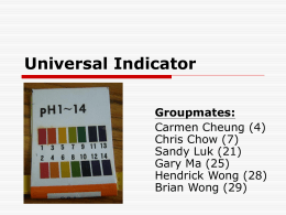 Universal Indicator