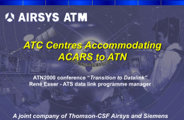 ATS Data Link Applications - ATN2006