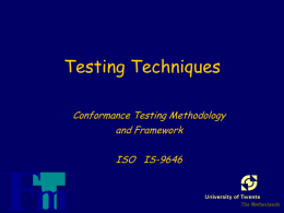 Automated Model Based Testing From Theory via Tools to