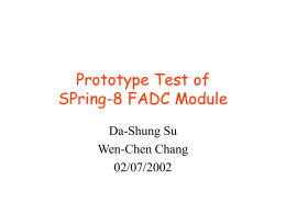 Prototype Test of SPring