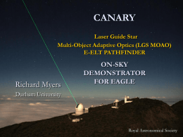 LGSs at the 4.2m William Herschel Telescope