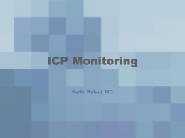 ICP Monitoring - UC San Diego Health Sciences