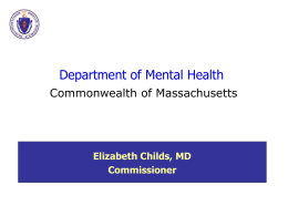 State Mental Health Authority