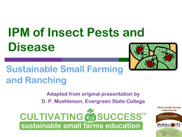 IPM of Insect Pest - cultivatingsuccess.org