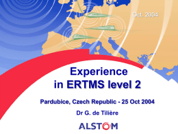 ERTMS Generic Presentation