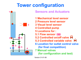 Tower configurations - Vrije Universiteit Brussel