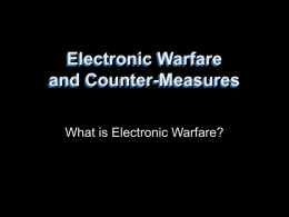 Electronic Warfare Counter
