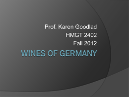 Wine of Germany