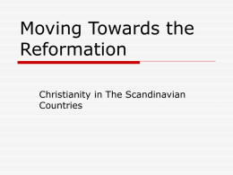 Scandinavian Churches and Religion