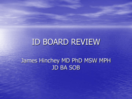 ID BOARD REVIEW