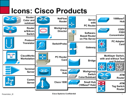 Cisco Presentation Icons