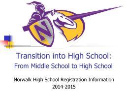 Registration Information - Norwalk