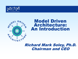 MDA-Seminar-Soley6 - Object Management Group