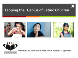 Language, Literacy, and Learning in Mexican American SEL’s