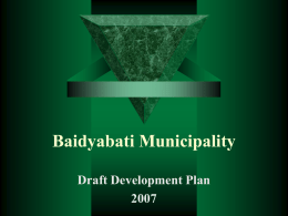 Baidyabati Municipality - KUSP