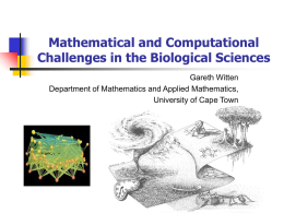 Mathematical and Computational Challenges in the