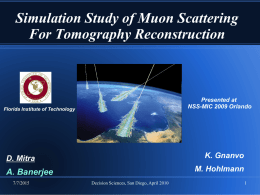 Advances in Reconstruction Algorithms for Muon Tomography